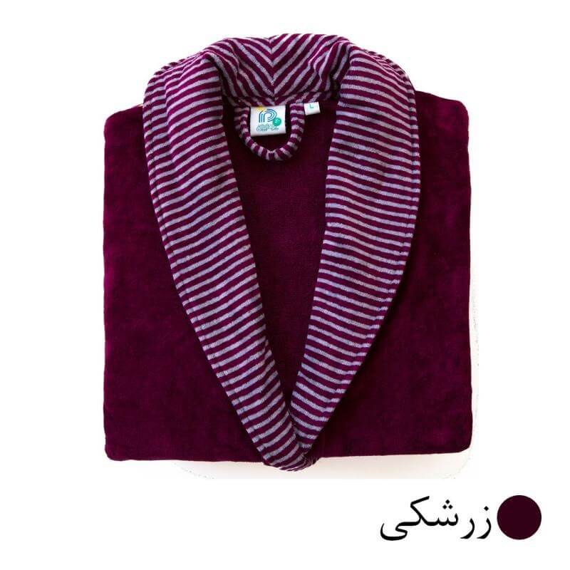 حوله پالتویی بزرگسال پودیران چاپی طرح کلاسیک سایز  S  105